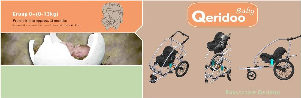 Qeridoo Babyschale Für Fahrradanhänger Qeridoo Kidgoo – Bild 3