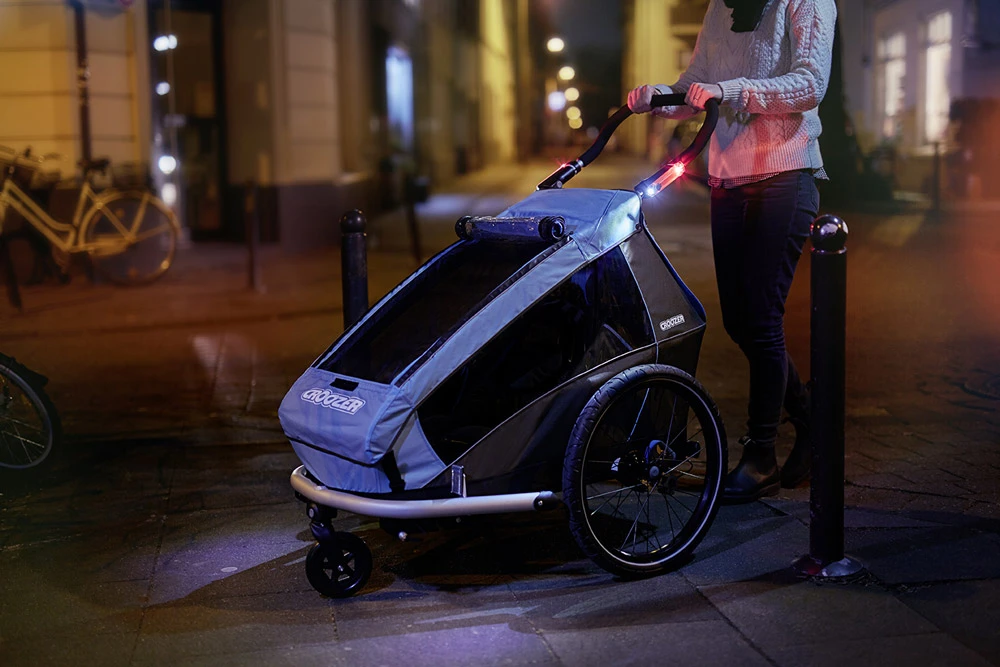 Croozer Schiebebügel Mit Sensorlicht (Einsitzer) – Bild 3