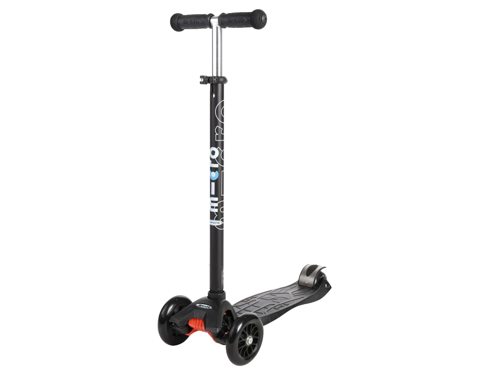 Maxi Micro T Kinderroller Schwarz