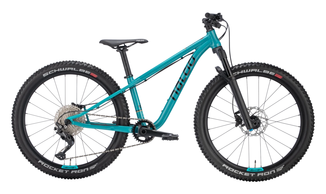 Naloo Hill Bill Pro 11-Speed 24 Zoll MK2 Kinderfahrrad, Petrol
