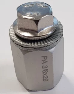 Qeridoo Polygon-Adapter 3/8x26 Shimano Nexus