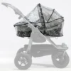 TFK Regenschutz Für Duo Und Trio Kinderwagen