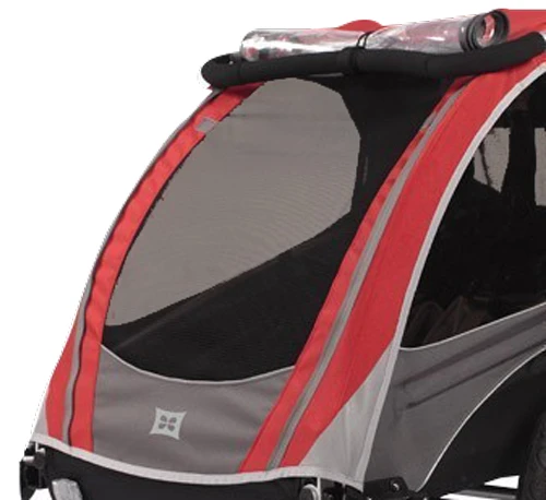 Verdeck FĂŒr Burley D'lite Zweisitzer 2010/2012 Rot