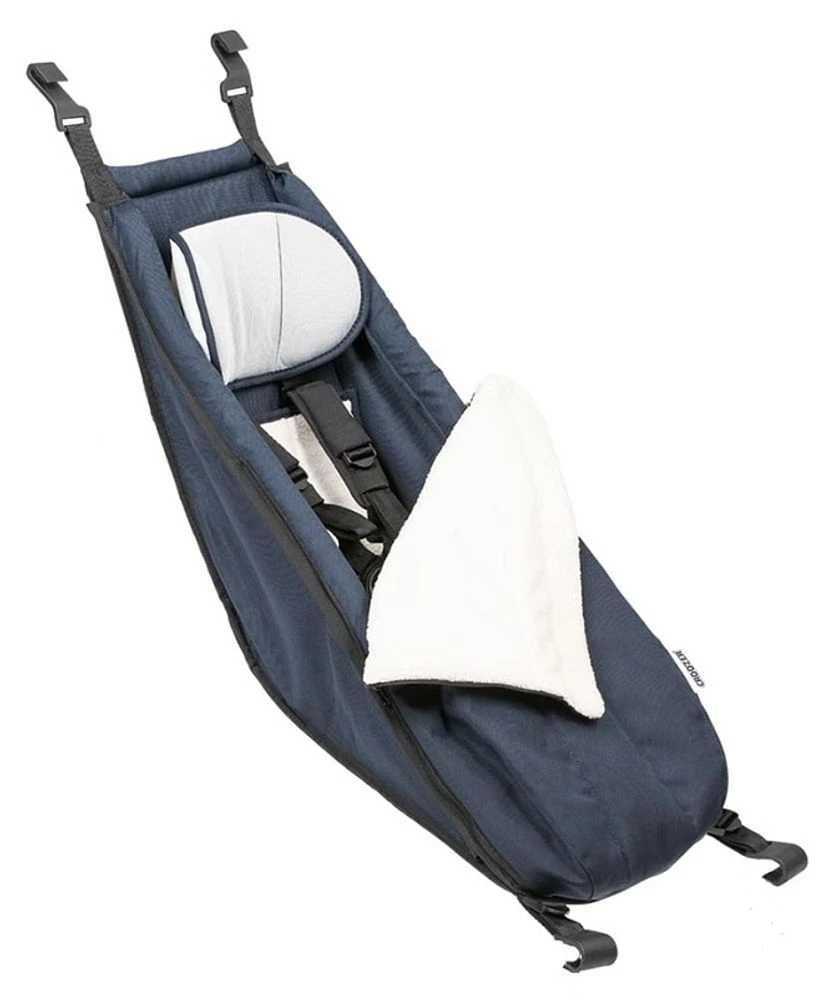 Croozer Babysitz Inkl. Winterkit FĂŒr Kid Plus / Kid Ab 2014 In Night Blue
